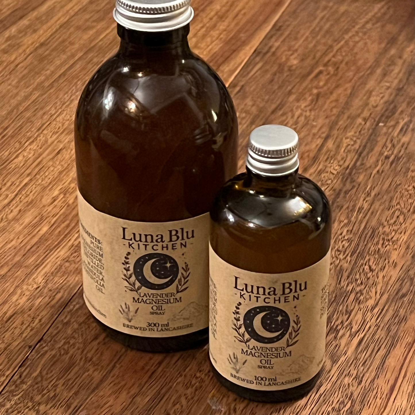 Lavender Magnesium Oil Spray - relief for sore muscles, headaches, restful sleep, muscle fatigue & tension.