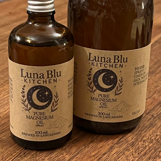 Pure Magnesium Oil Spray - relief for sore muscles, headaches, restful sleep, muscle fatigue & tension.